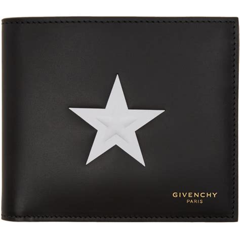 givenchy black star wallet|givenchy wallet for kids.